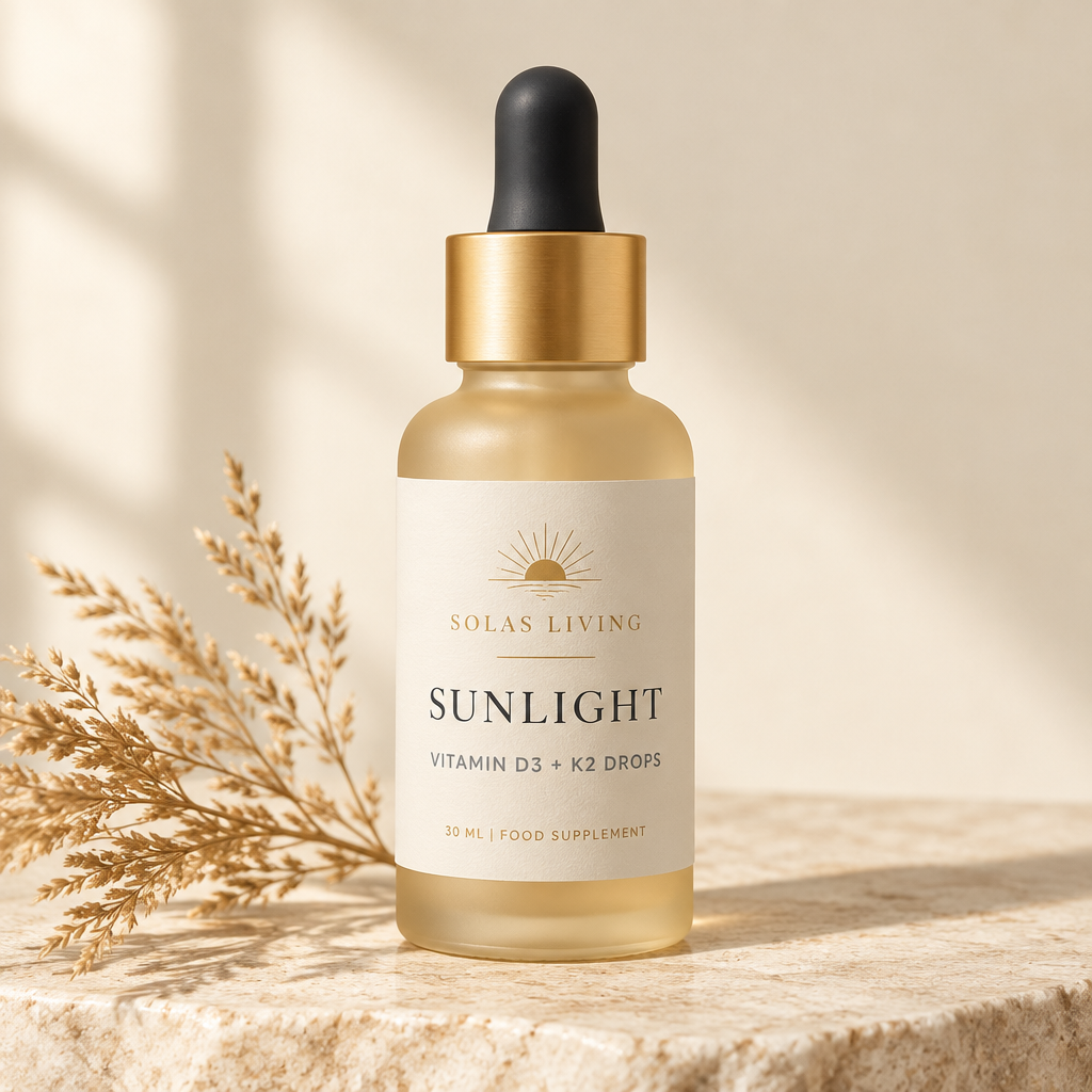 Solas Sunlight D3 + K2 Drops